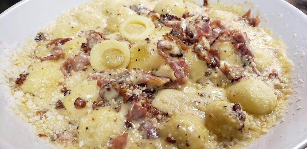 Asiago Stuffed Gnocchi